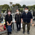 宇都宮市営 聖山公園でお石塔開眼法要・納骨式が執り行われました。