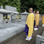 令和5年 多氣山霊園 永代供養墓 清安苑で秋彼岸供養会が厳修されました。