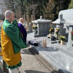 令和6年 3月20日 宇都宮市 多氣山霊園 清安苑永代供養墓の春彼岸供養会