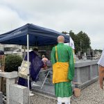 栃木県壬生町歓喜院様 境内に建立された永代供養墓の開眼式